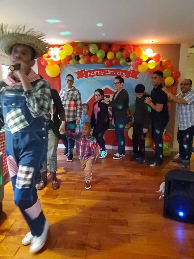 Interactive themed party entertainment with a host dressed to match the event, creating an immersive and unforgettable experience for guests.